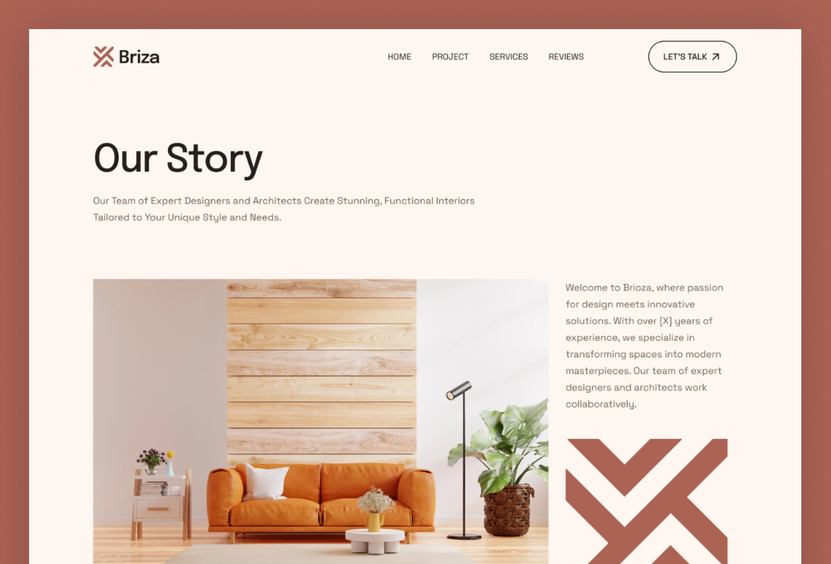 Modern Navbar Preview